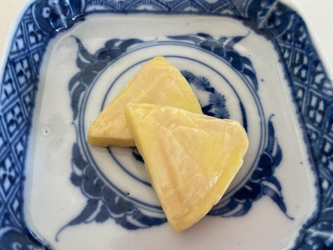 チーズのぬか漬け