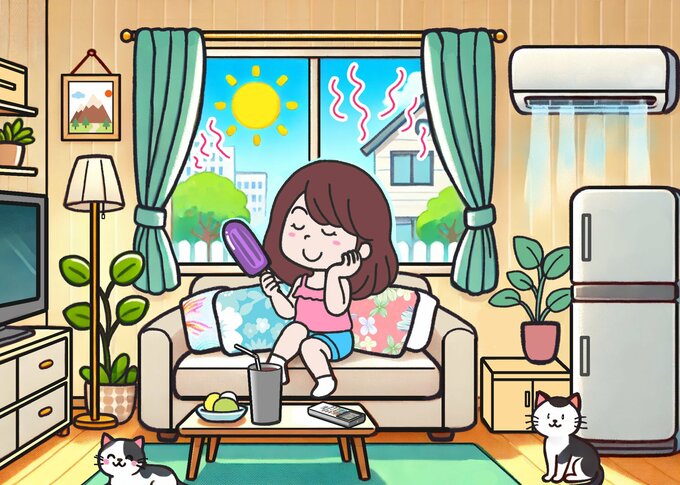 クーラーの部屋2