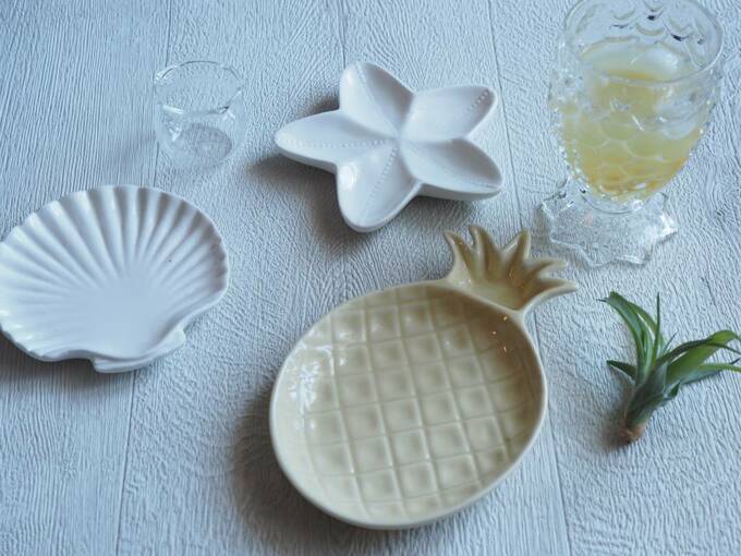 夏モチーフの食器をチョイス