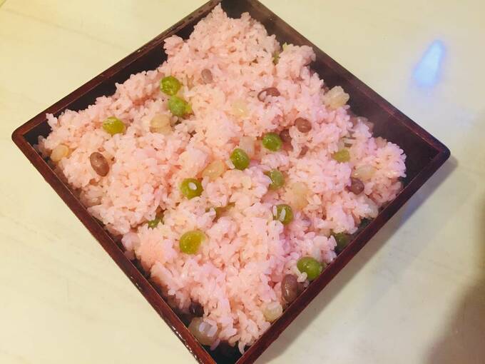 軽く混ぜる