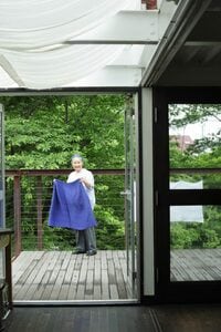 バスマットやバスタオルは乾きやすいものに変える