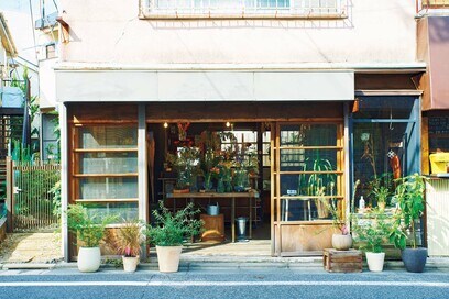 文筆家・大平一枝さんが見つけた、音楽と季節の花に包まれたレトロな生花店