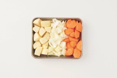 カレーにシチューに肉ジャガにも！ジャガ・タマ・ニンジンを自家製冷凍ミックスしてラクチンに