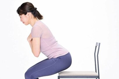 「3秒筋トレ」で驚くほど簡単に筋肉アップ！運動習慣がない人こそ実践したい「イス座り」