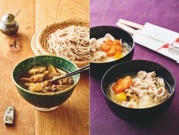 「年越しそば」＆「お雑煮」が30分で完成。すぐ手に入る材料でつくるレシピ