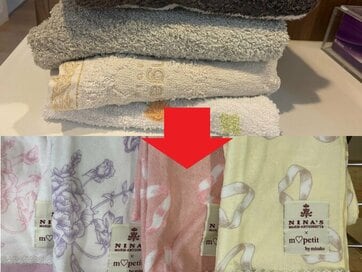 ゴワゴワのタオルを捨てて「しまむら新作」に総取り替え。たった3000円で世界が変わった！