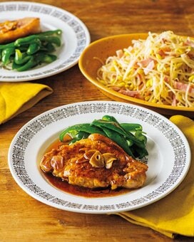 太りにくい肉おかず献立。こってり「トンテキ」で満足度大＜1週間ダイエット献立／木曜日＞