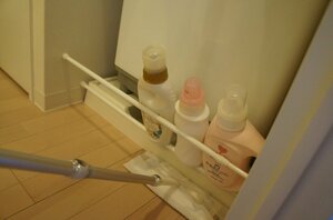 洗濯機前のデッドスペース