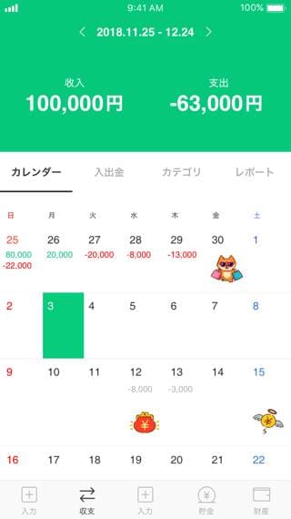LINE家計簿