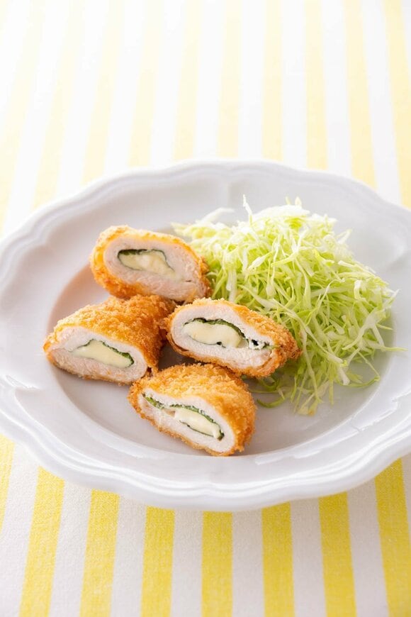 大葉香るチーズチキンカツ