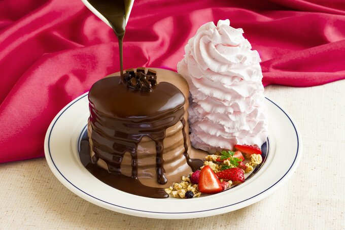 メルティショコラパンケーキ