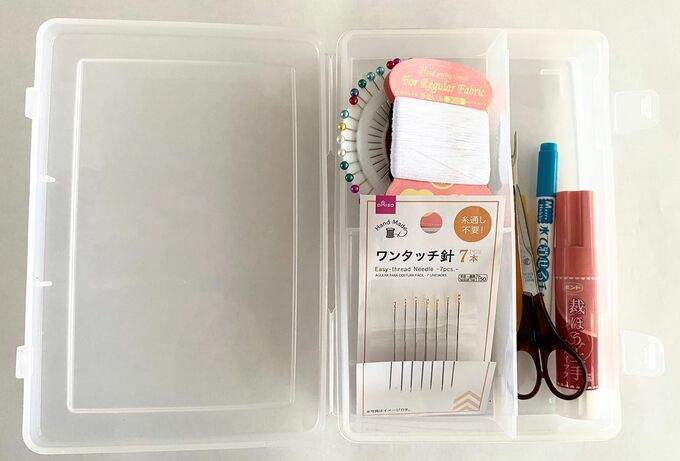 ふだん使っている裁縫箱