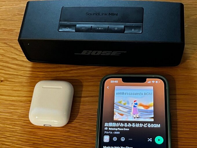 掃除をするときに聴く音楽