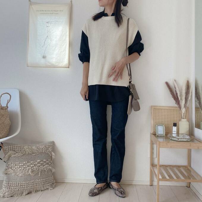 ベストとのレイヤード