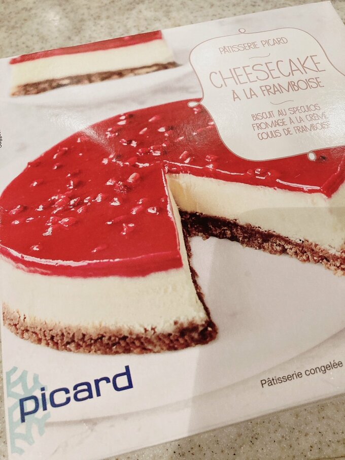 フランボワーズのチーズケーキ