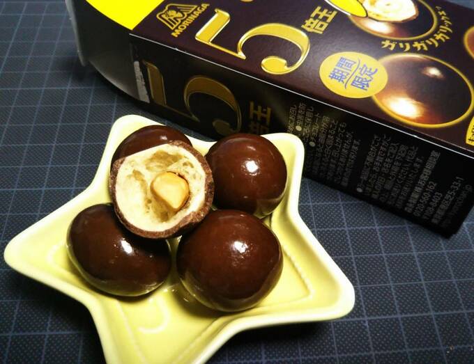 ピーナッツは普通サイズ