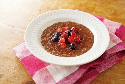 オートミールを電子レンジで簡単に。ココア味でチョコ欲を満たすスイーツ