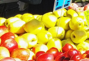 シアトル周辺はリンゴの産地として有名