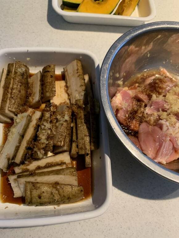 バットにゴボウ