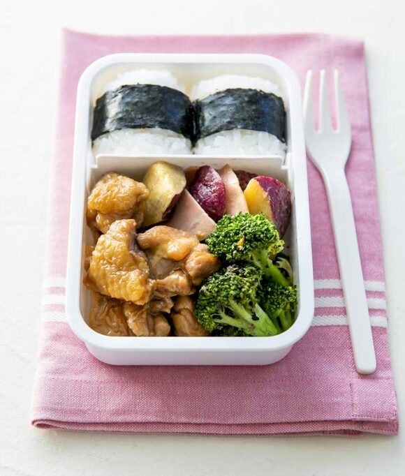 バラエティ豊かなお弁当