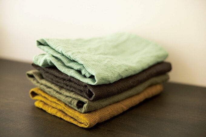 小川さん愛用のタオル