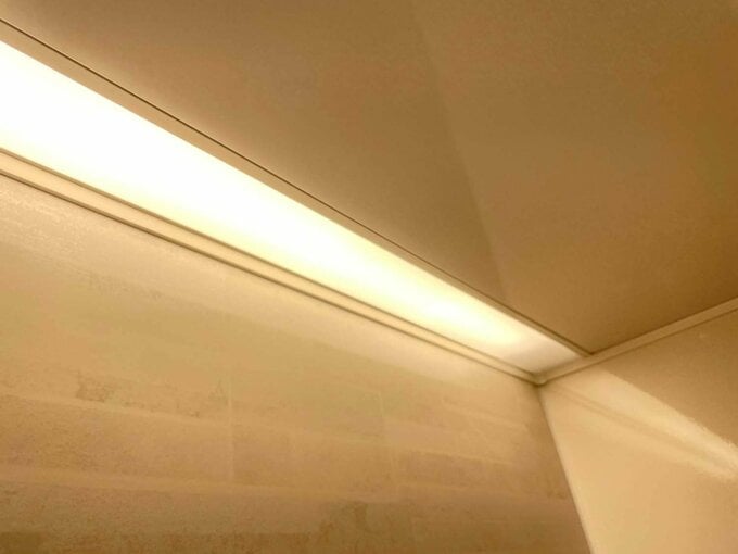 天井埋め込みの照明