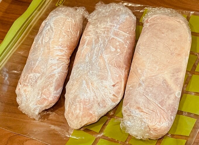 写真:鶏肉の塩麹づけ