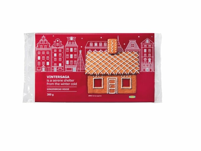 赤いお菓子の家