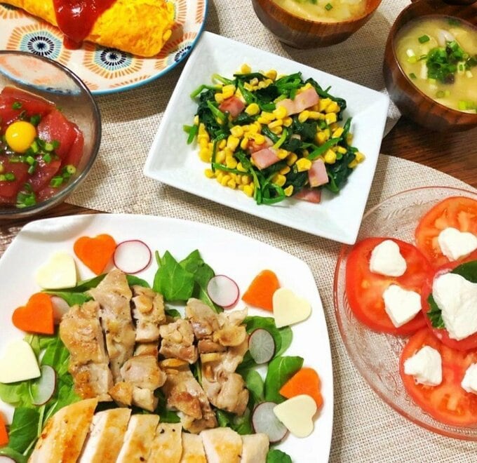 手が込んだ料理