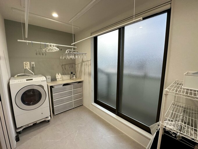 ランドリールームの全景