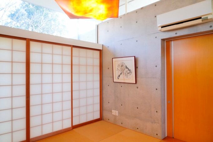 和室のピクチャーレール