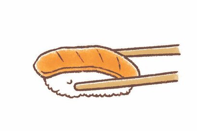 すしを持ち上げるとき、すしネタに対して箸は何度ではさむのが正解？