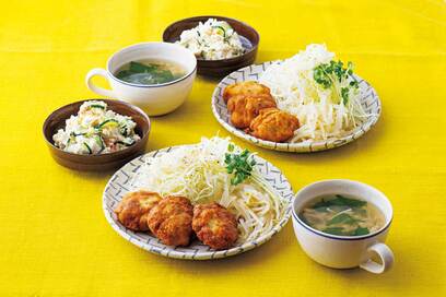 ダイエット中も罪悪感のないトンカツレシピ。糖質オフの3品献立