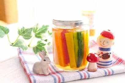 すし酢で超簡単！暑い夏にぴったりなスティックピクルスのつくり方