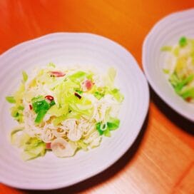 【そうめんペペロンチーノをつくってみた】めんつゆに飽きた家族が大興奮しちゃったよ！