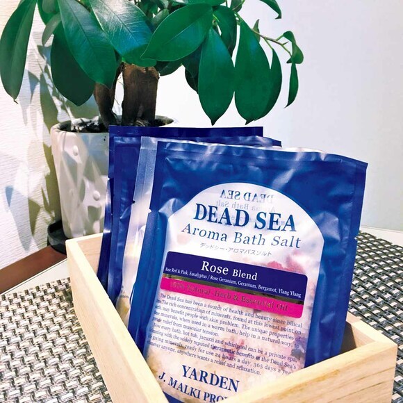 お気に入りのバスソルトでゆったりバスタイム