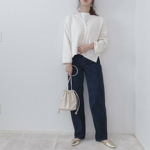 ジーンズに合わせたコーデ
