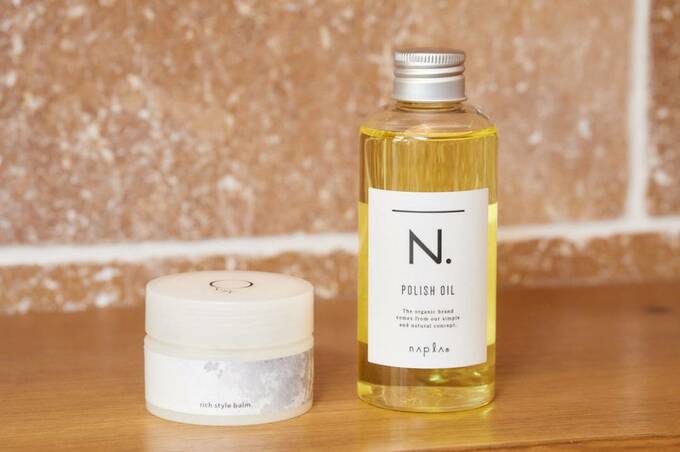 スタイリング用ヘアバーム＆ヘアオイル