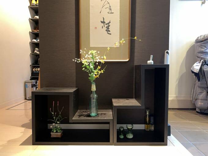 玄関のしつらえ