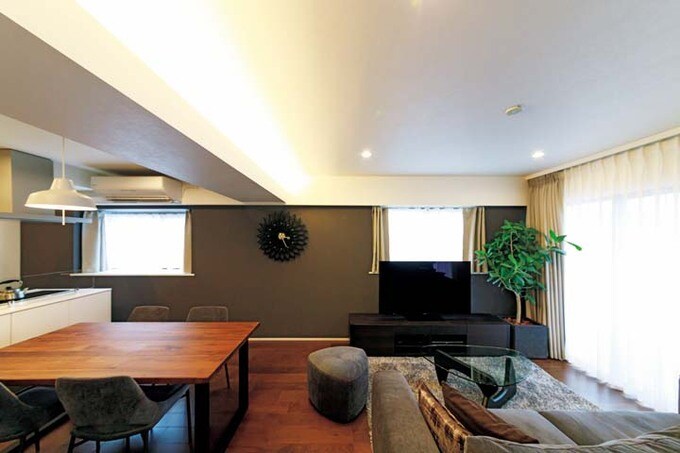 開放的な雰囲気のLDK