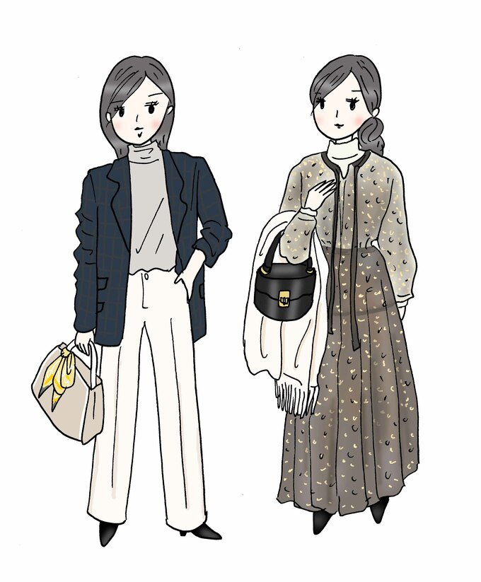 コーデイラスト