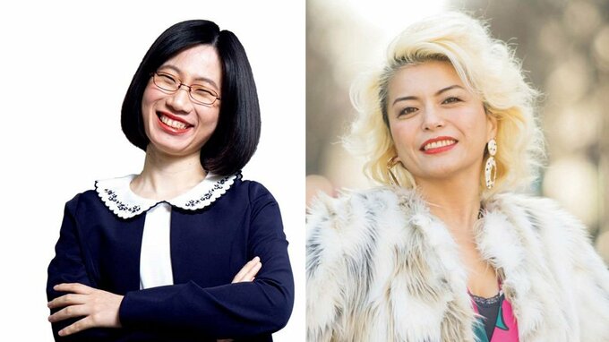 たかまつななさんと田中元子さん