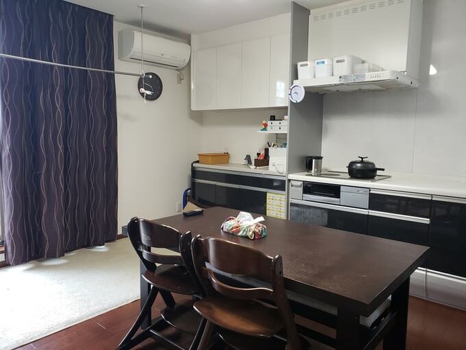 子世帯のダイニングキッチン