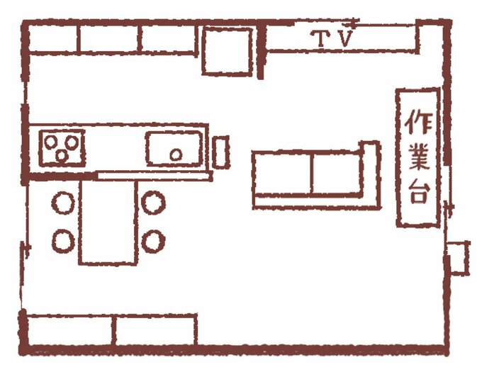 ビフォー間取り