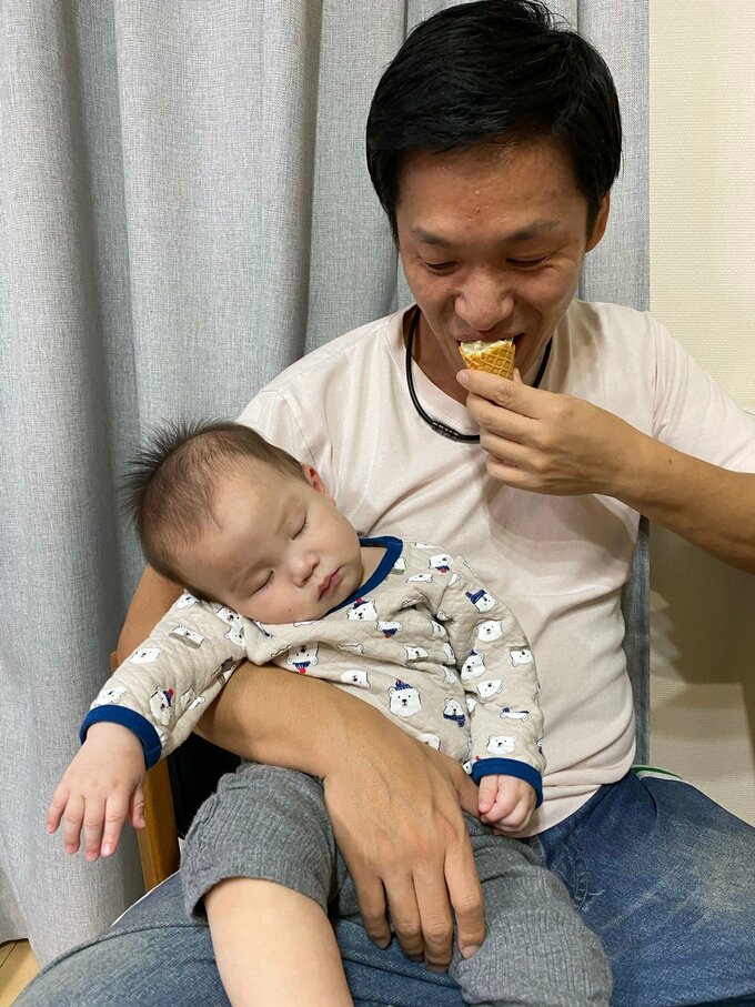 はんにゃ川島さんと長男