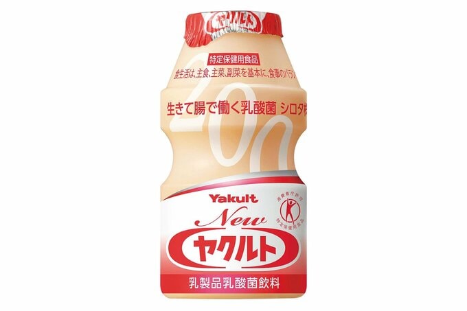 ヤクルトの乳製品乳酸菌飲料「Newヤクルト」のボトル
