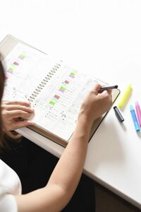 家事ノートの中身