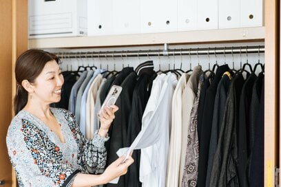 3つの工程でつくる「理想のクローゼット」。まずは100着を目標に残す服を決める