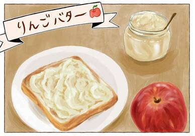 電子レンジで簡単。とろとろリンゴバターでパンが止まらない