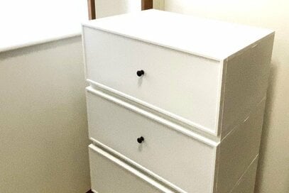 1時間で「理想のタオル収納」をDIY。狭い洗面所がすっきり片付いた！